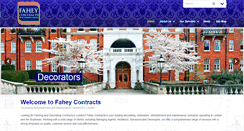 Desktop Screenshot of faheycontracts.com